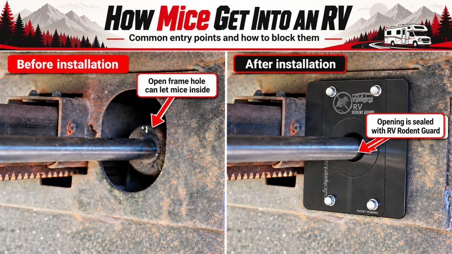 How Mice Get Into an RV: Common Entry Points and How to Block Them