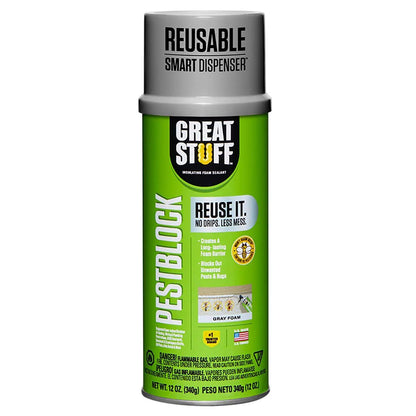 Pestblock Insulating Foam Sealant – 12 oz